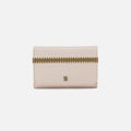 Jill Trifold Wallet- Pale Flax