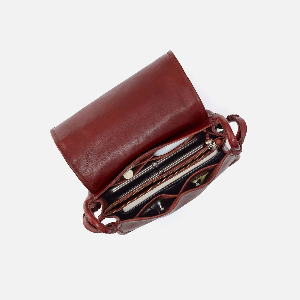 Kiva Large Crossbody- Chestnut
