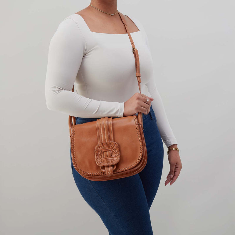 Kiva Large Crossbody- Harvest Wheat