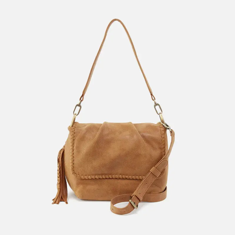 Harley Convertible Shoulder Bag- Whiskey
