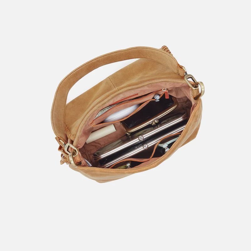 Harley Convertible Shoulder Bag- Whiskey