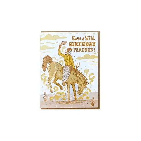 Birthday Pardner Card
