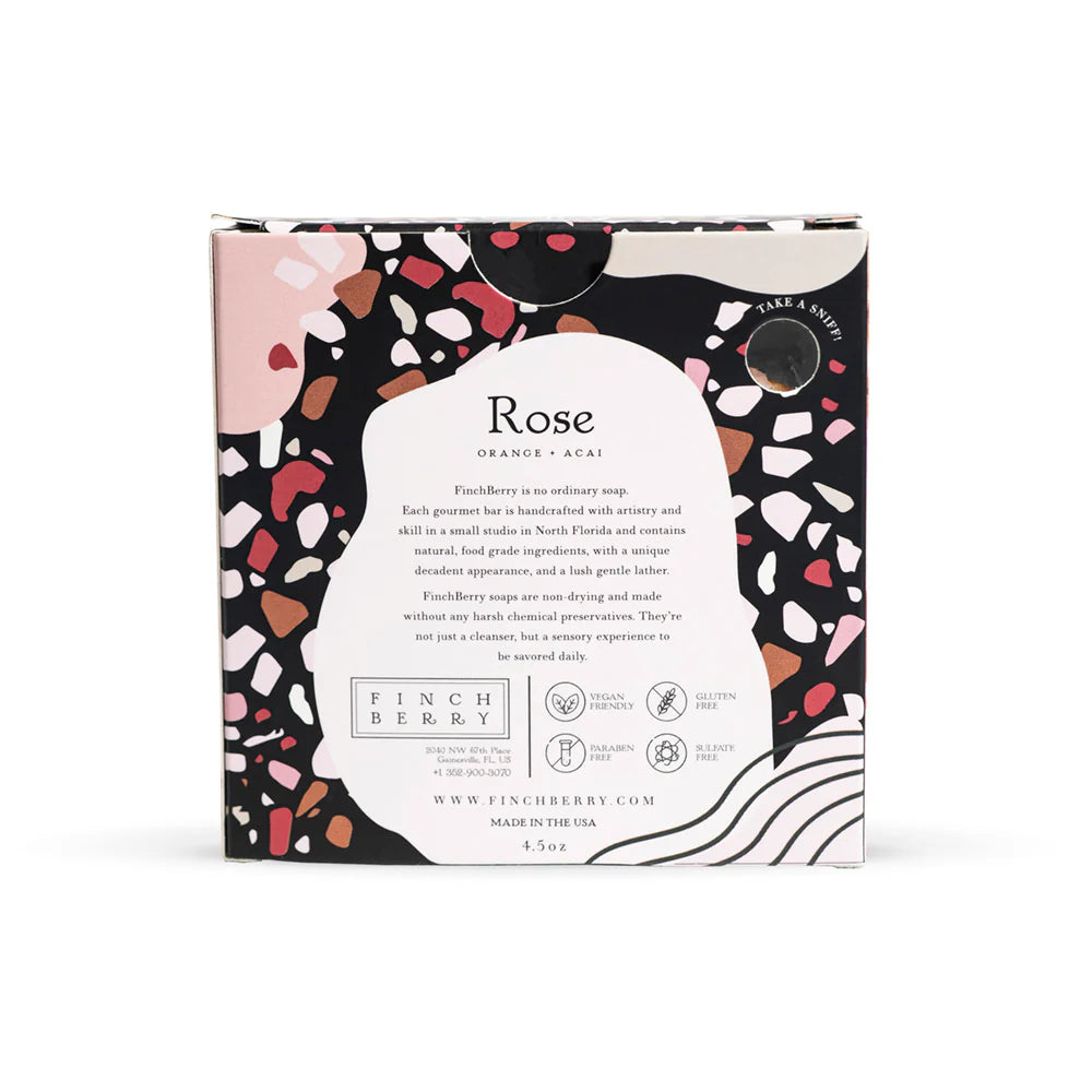 Boxed Soap- Rose Terrazzo