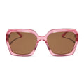 Sloane Candy Pink Crystal + Brown