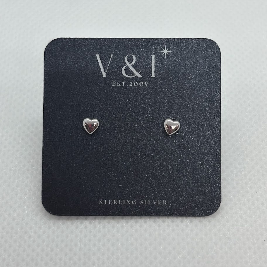 Small Heart Stud- SS