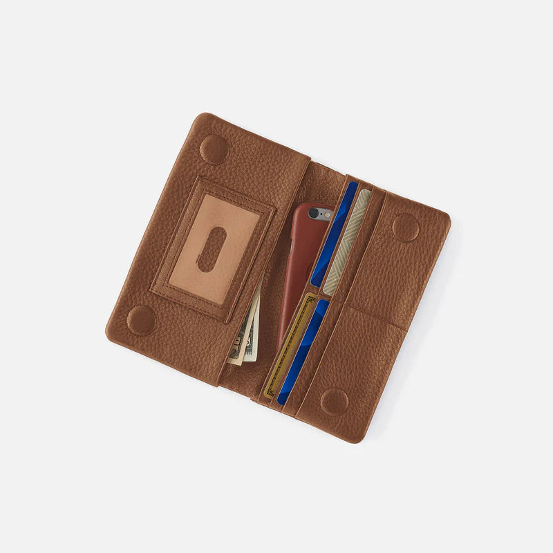 Lumen Continental Wallet- Timber Brown