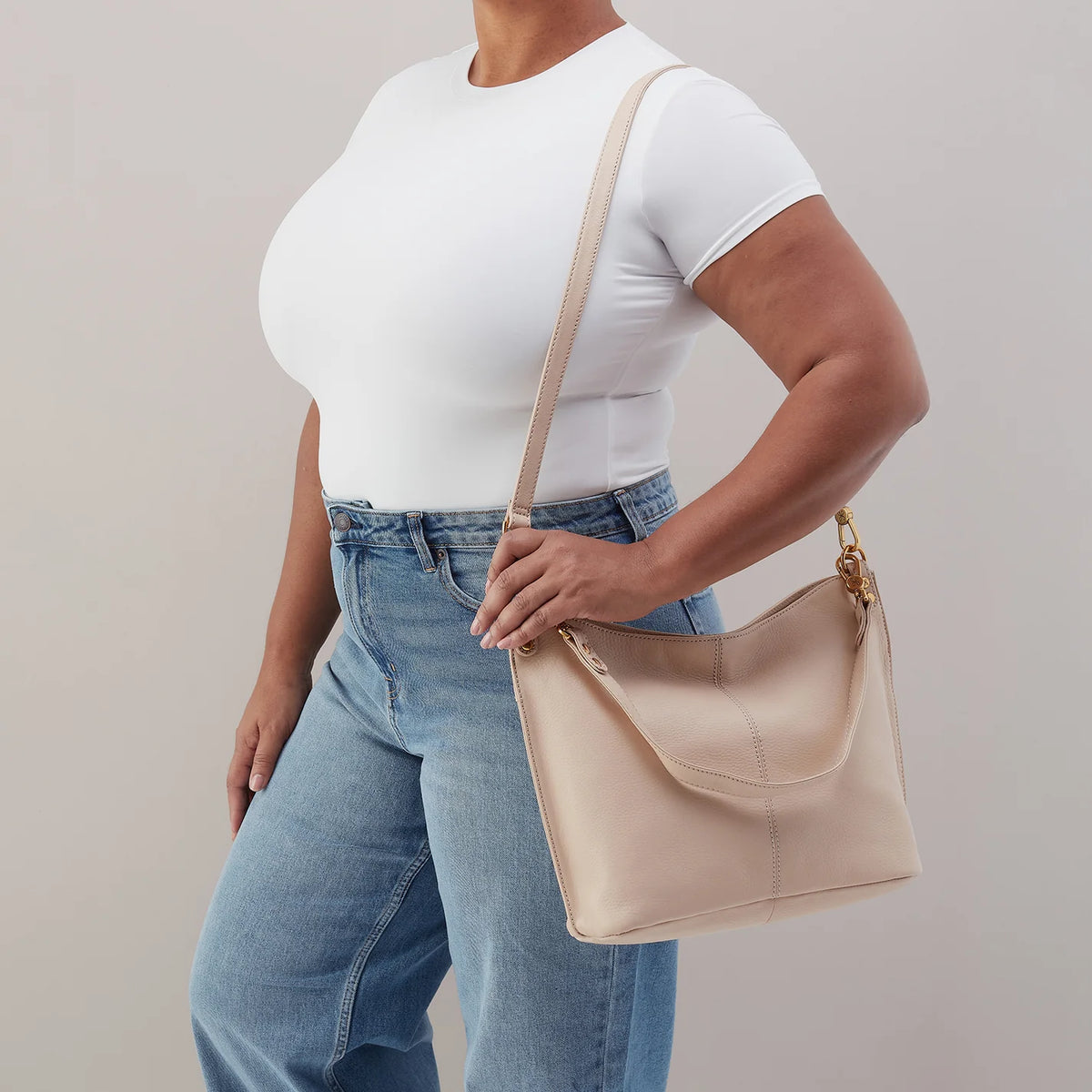 Pier Shoulder Bag- Stonewash