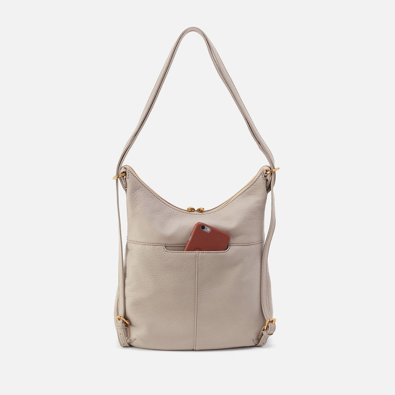 Merrin Backpack/ Shoulder Bag- Taupe
