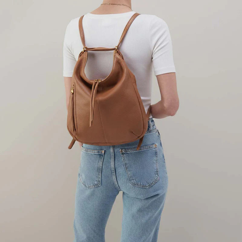 Merrin Convertible Backpack- Timber Brown