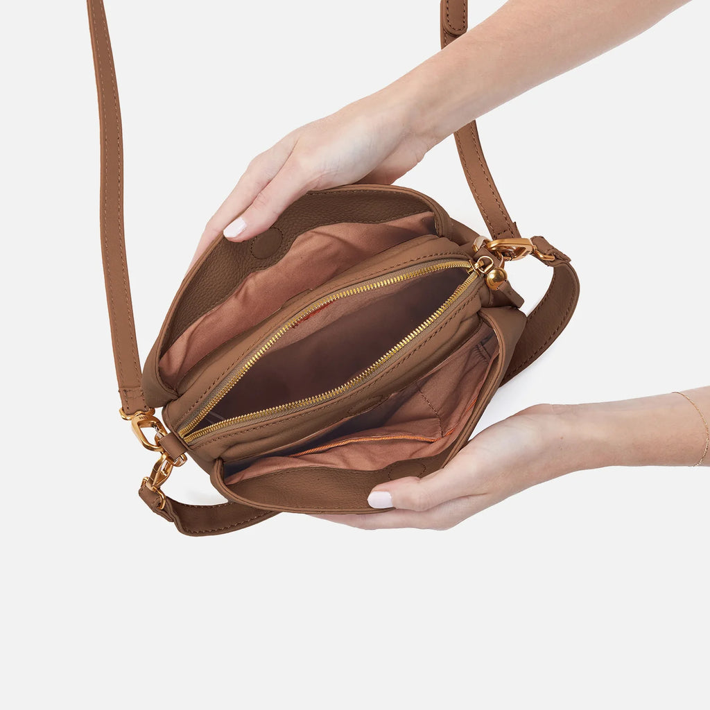 Starr Convertible Shoulder Bag- Timber Brown