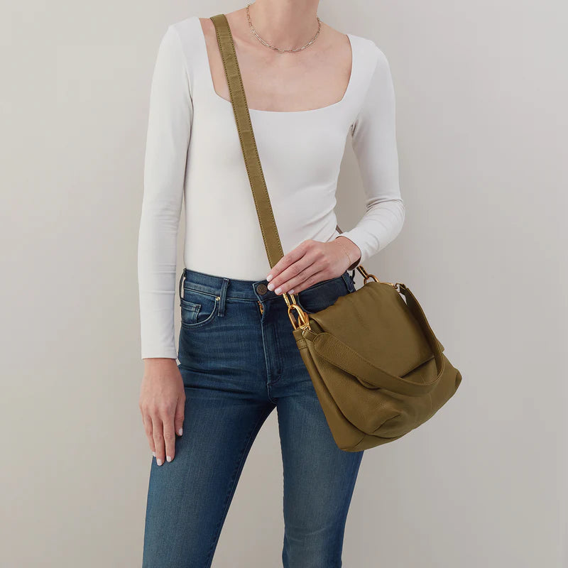 Harley Convertible Shoulder Bag- Sunlit Sage