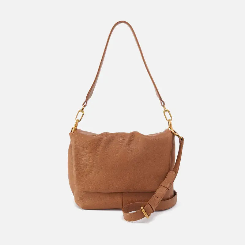 Harley Convertible Shoulder Bag- Warm Honey
