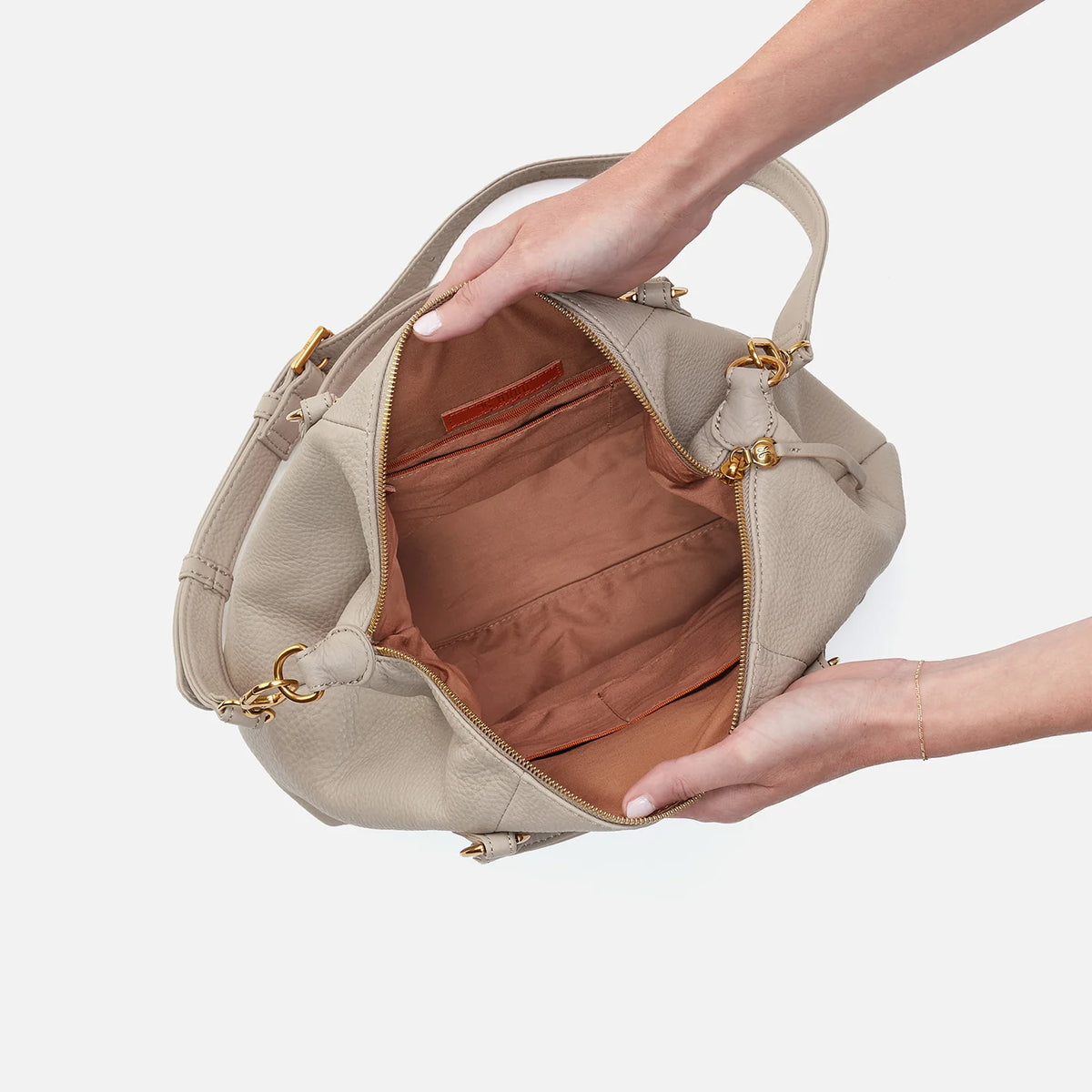 Harley Satchel-Taupe