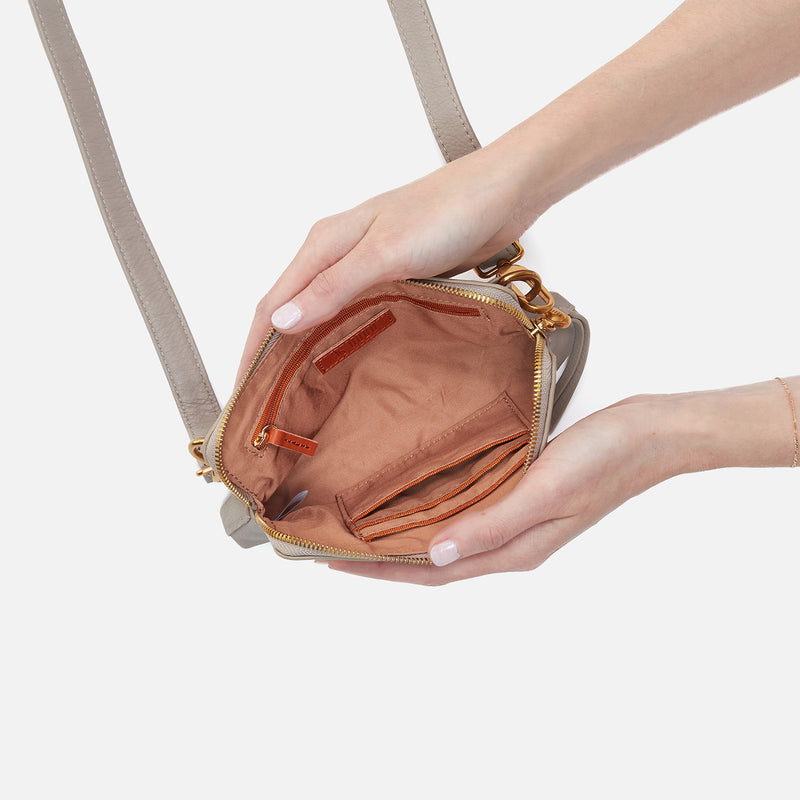 Fern Slim Belt Bag- Taupe