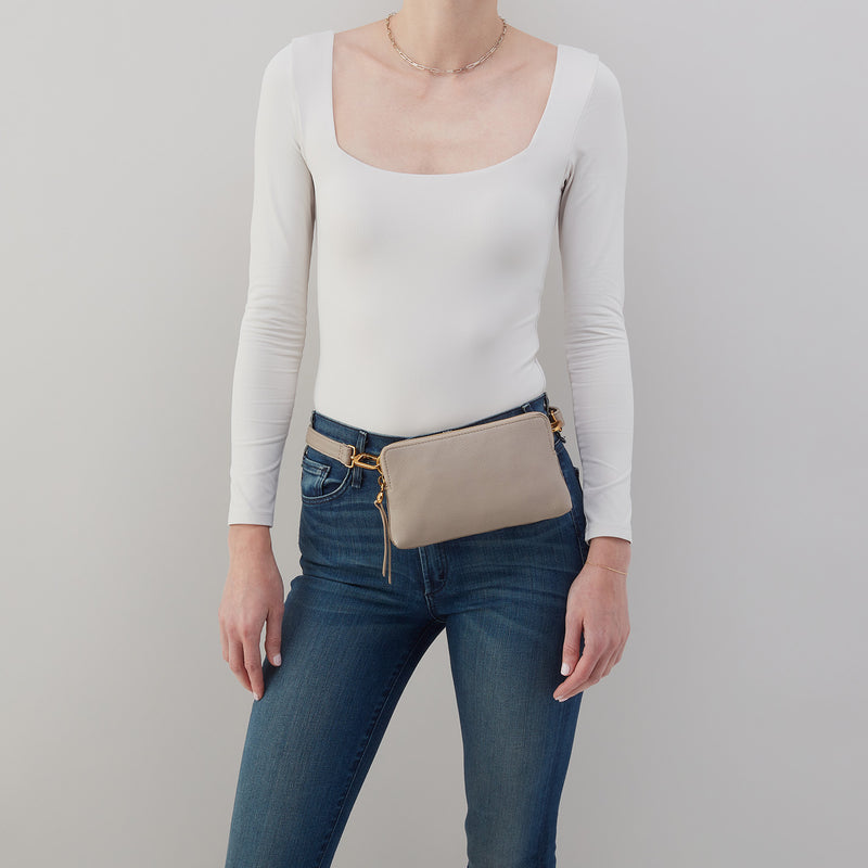 Fern Slim Belt Bag- Taupe