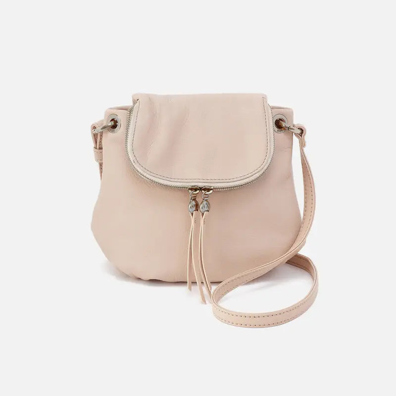 Fern Zip-Flap Crossbody- Stonewash