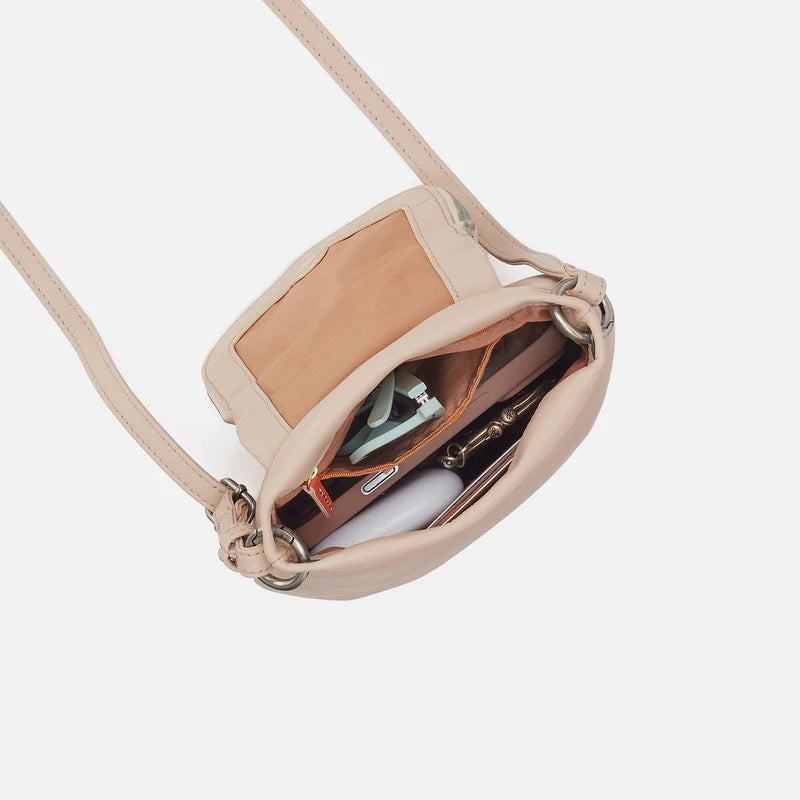 Fern Zip-Flap Crossbody- Stonewash