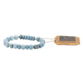 Stone Bracelet- Blue Howlite
