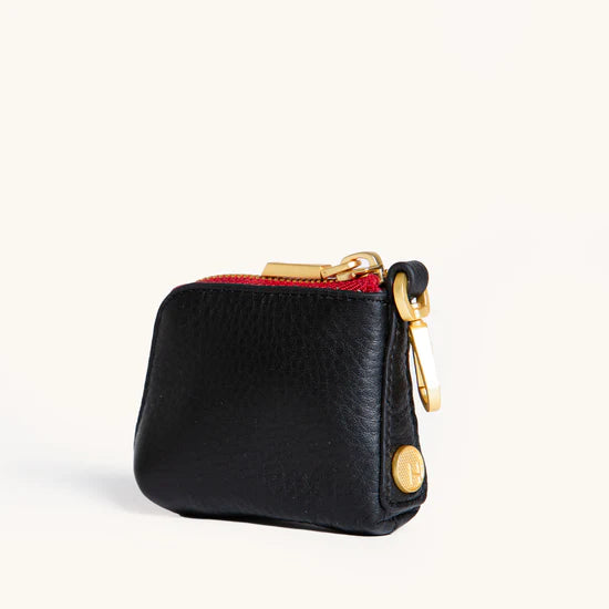 Syd Pouch-Black-BG-Red Zip