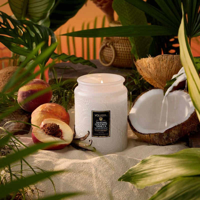 Tahitian Coconut Vanilla 18oz Lg Jar