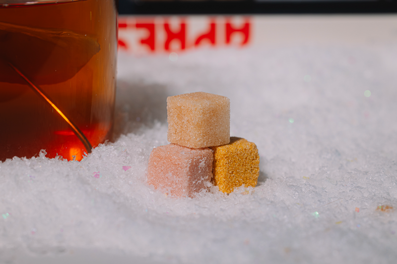 Winter Cocktail Cube Trio For Whiskey/Bourbon Toddy