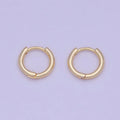 Tiny Gold Huggie 12mm