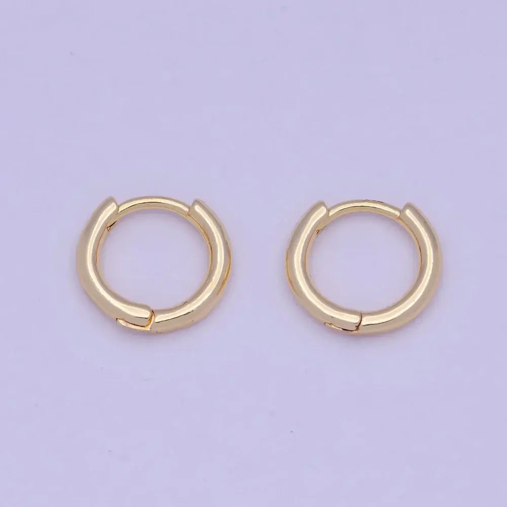 Tiny Gold Huggie 12mm
