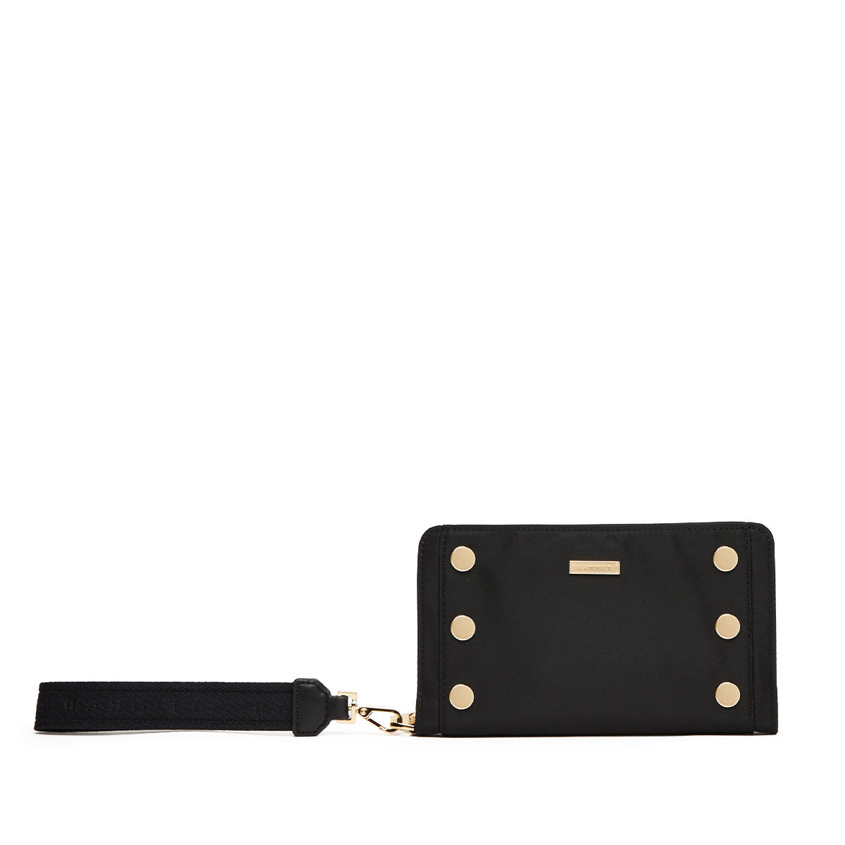 Bryant Wallet-Black Nylon Cargo-G-Red Zip