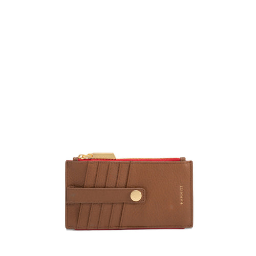 210 West-Mahogany Pebble-BG Red Zip