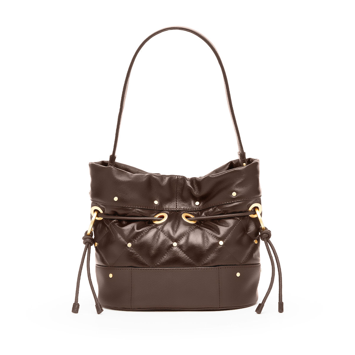Gianna Sml-Quilted Espresso-BG