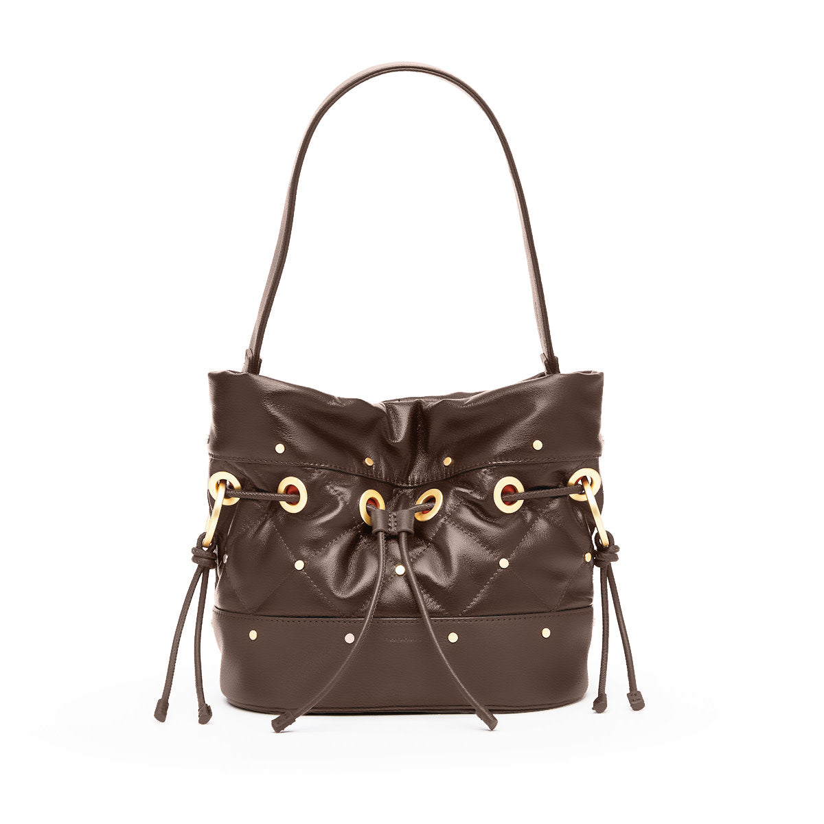 Gianna Sml-Quilted Espresso-BG