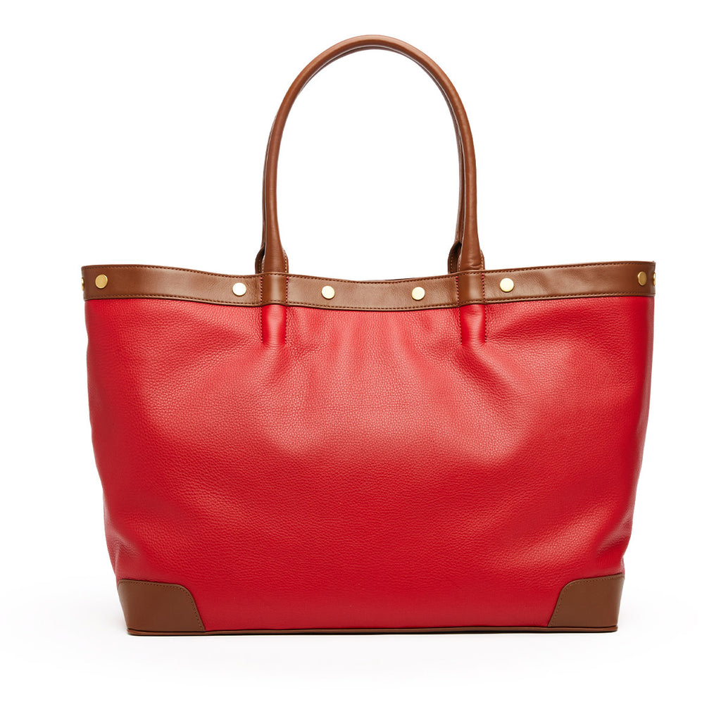 Olympia Tote- Caramel Apple- AG
