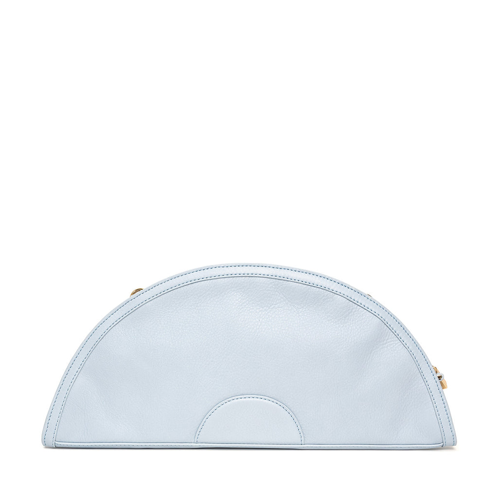 Shelley Clutch-Hazy Blue-G
