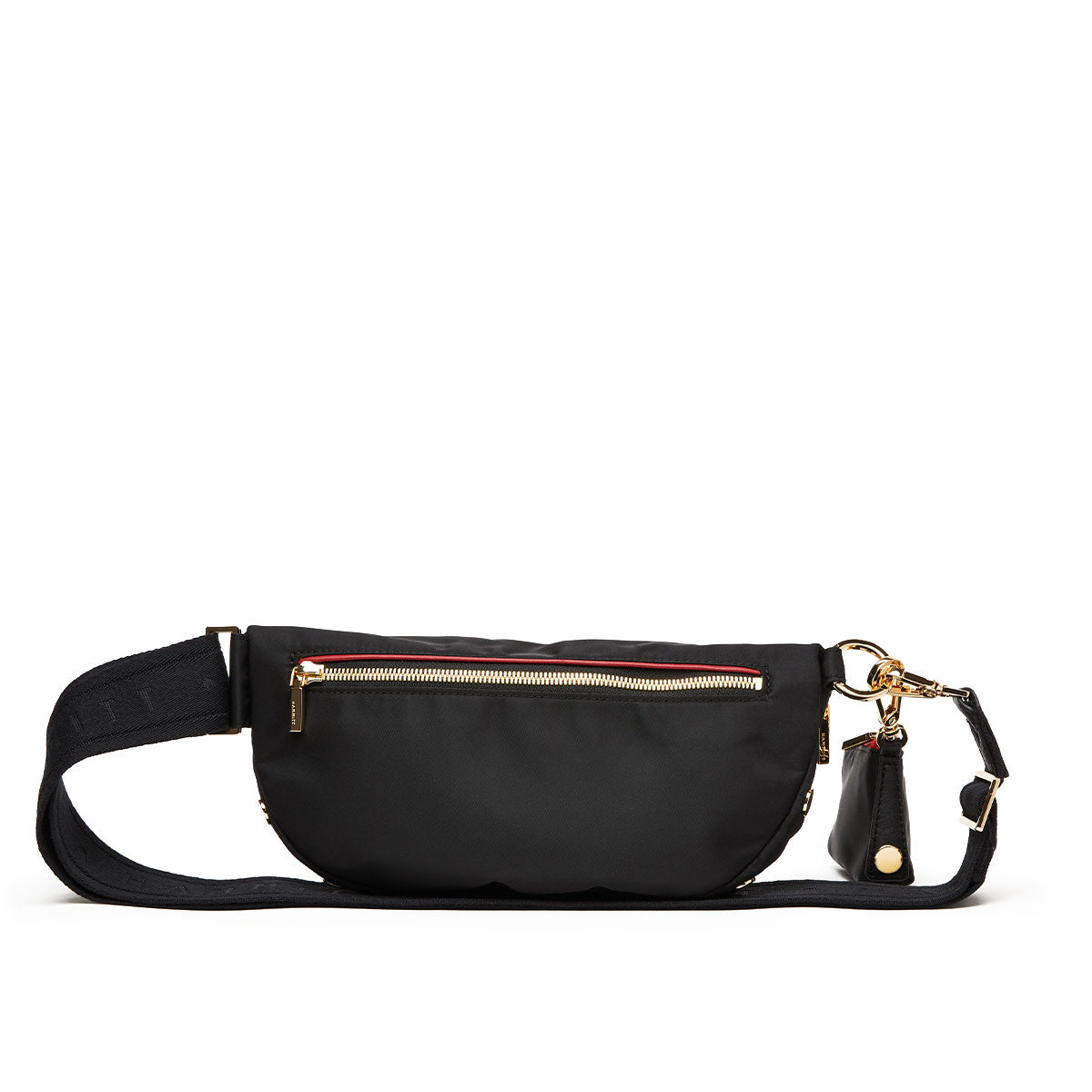 Charles Crossbody Med-Black Nylon Cargo-G