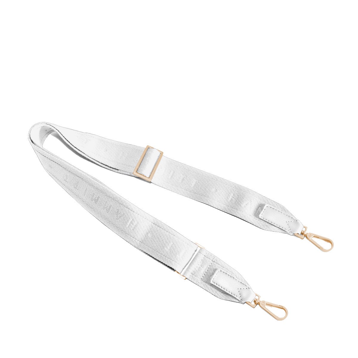 Webbing Crossbody Strap-Calla Lily White-BG