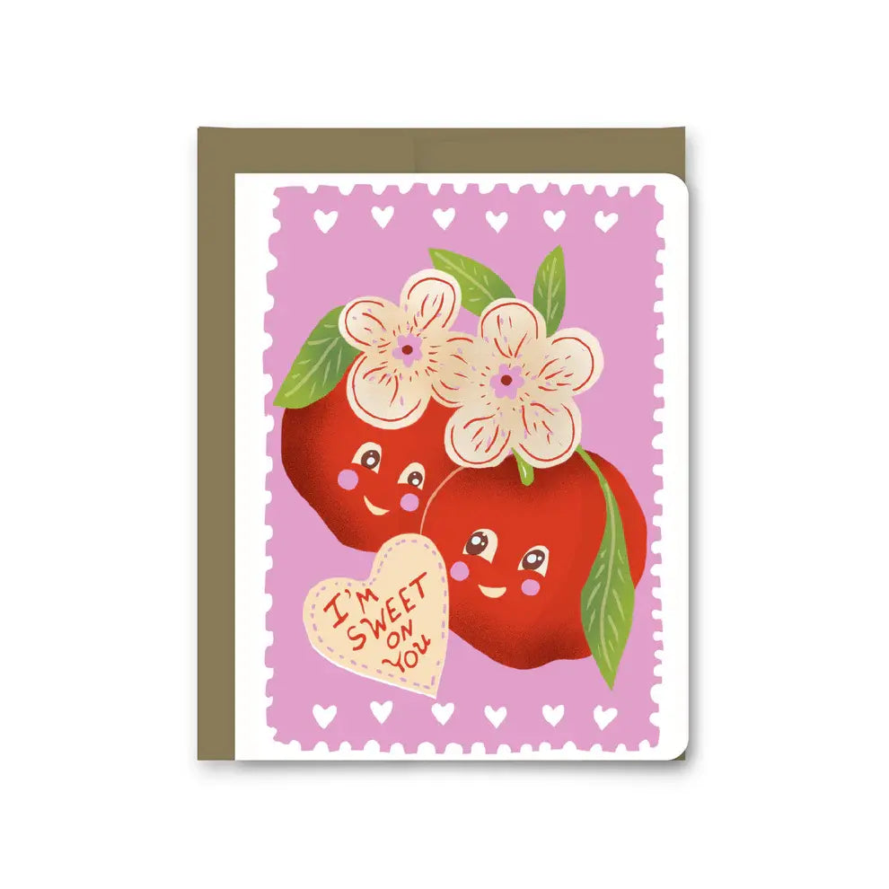Sweet On You Apple Blossom Card