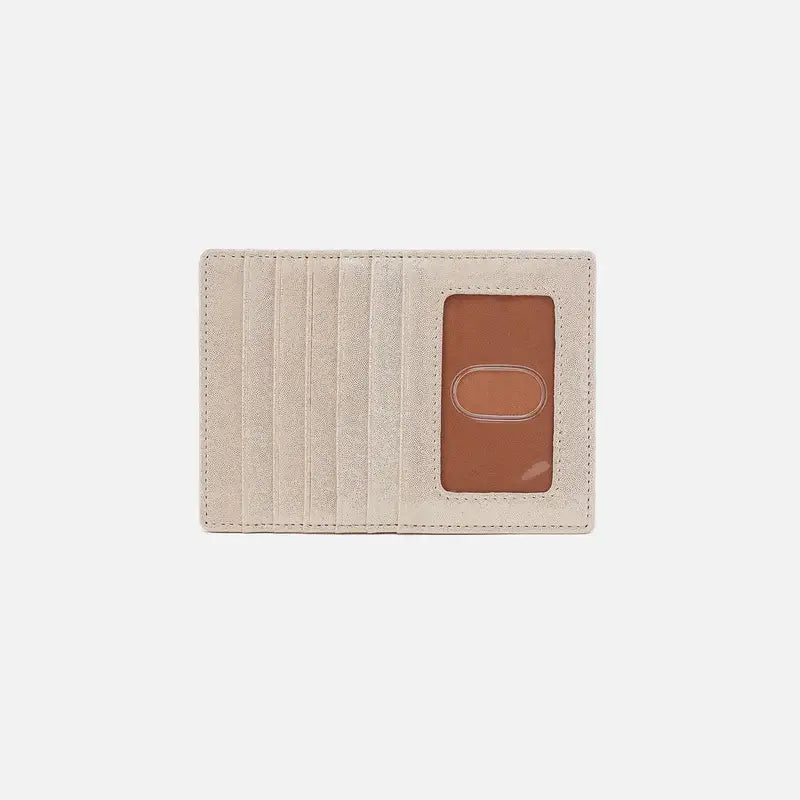 Euro Slide Card Case- Sand Shimmer