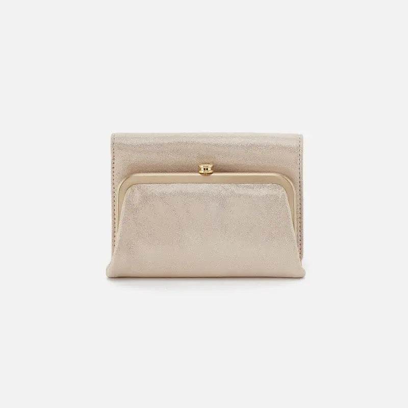 Robin Compact Wallet- Sand Shimmer