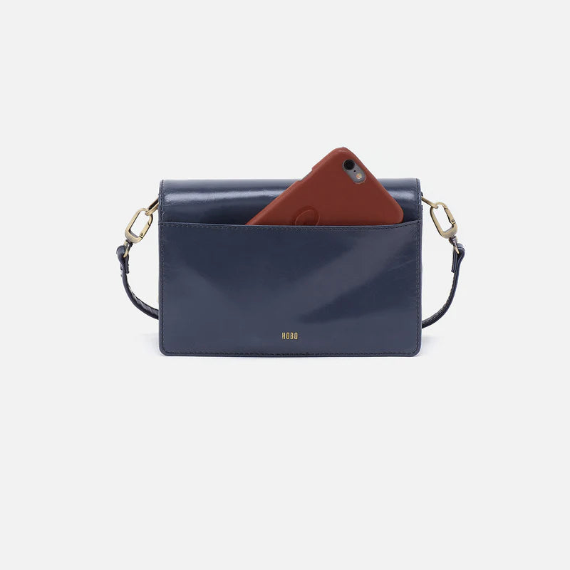 Jill Phone Crossbody- Blue Stone