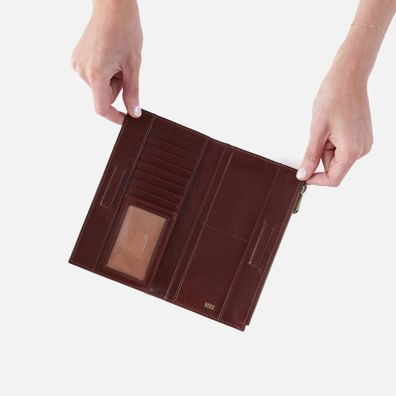 Jill Large Bifold-Chocolate