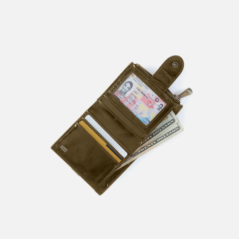Dunn Mini Wallet- Olive Veil