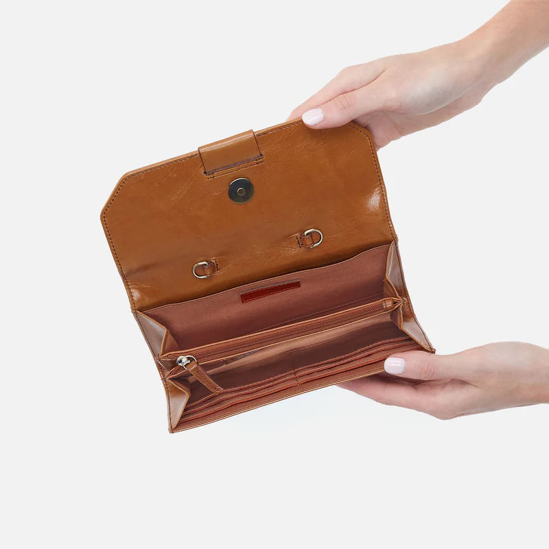 Romy Wallet Crossbody- Truffle