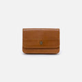 Jill Flap Card Case- Truffle