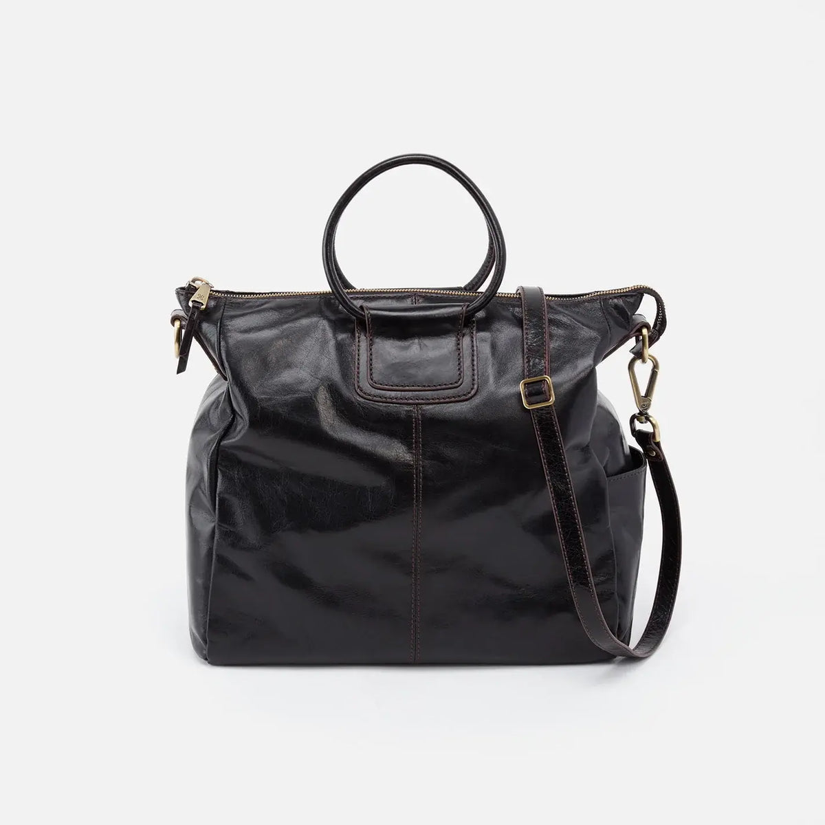 Sheila Large Satchel-Black