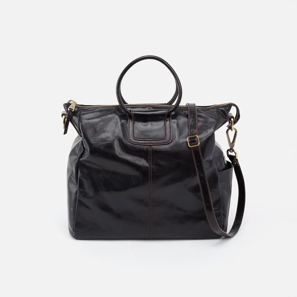 Sheila Large Satchel-Black