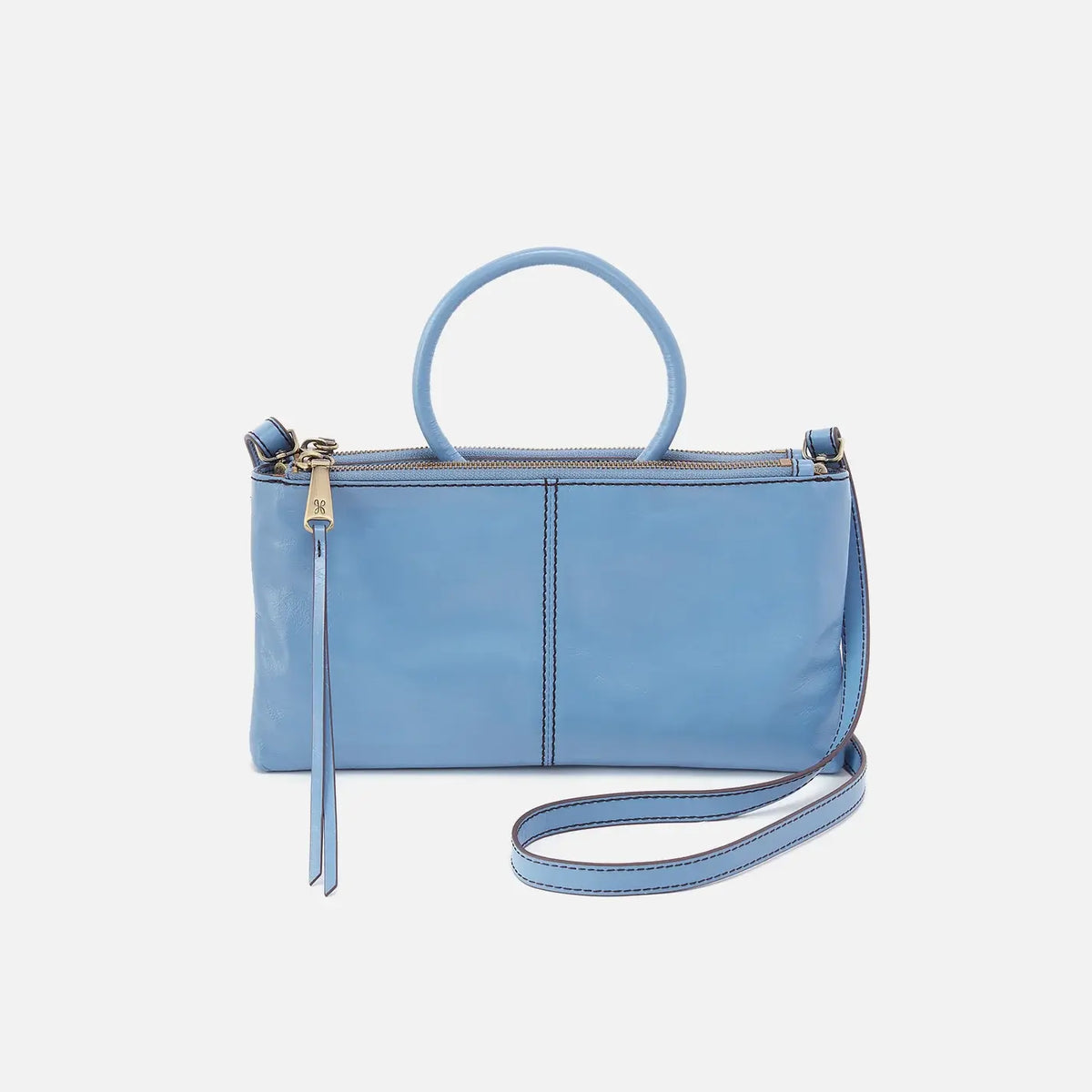 Sable Crossbody- Faded Denim