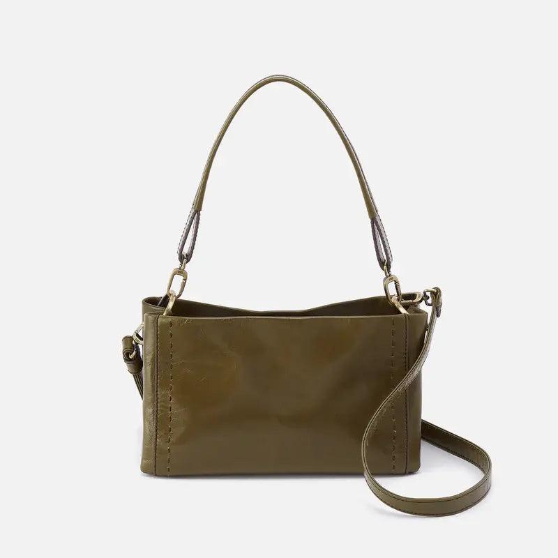 Seneca Shoulder Crossbody- Olive Veil