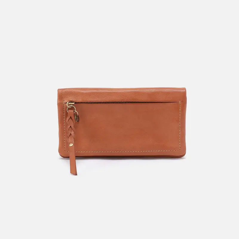 Lumen Continental Wallet- Harvest Wheat
