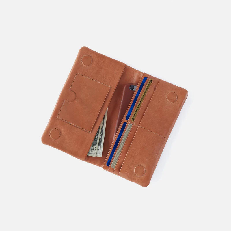 Lumen Continental Wallet- Harvest Wheat