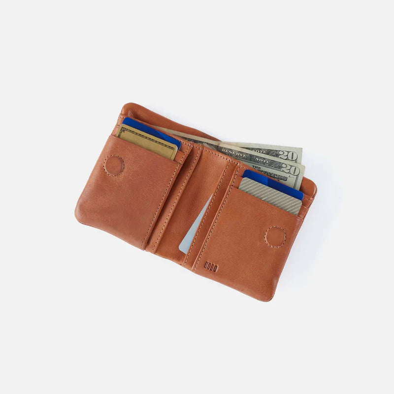 Lumen Mini Wallet- Harvest Wheat